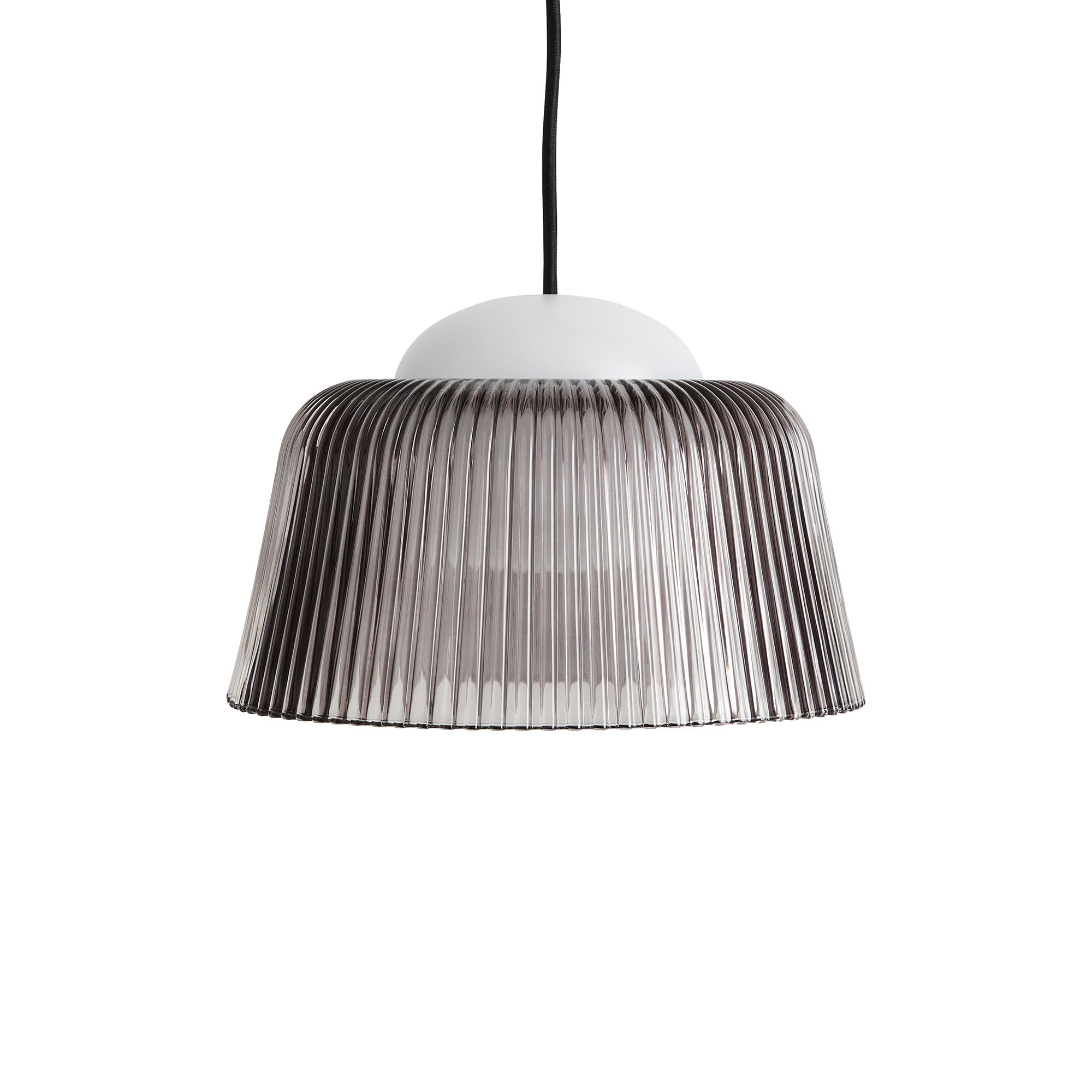 HAY - Brim Pendelleuchte | smoked grey
