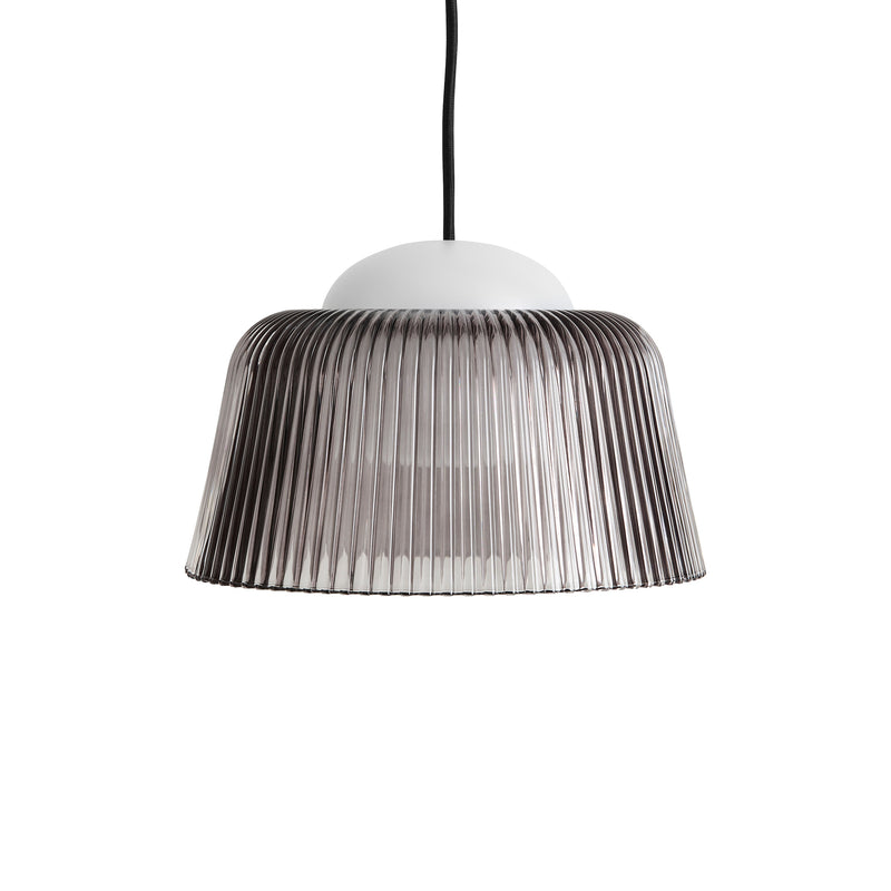 HAY - Brim Pendelleuchte | smoked grey