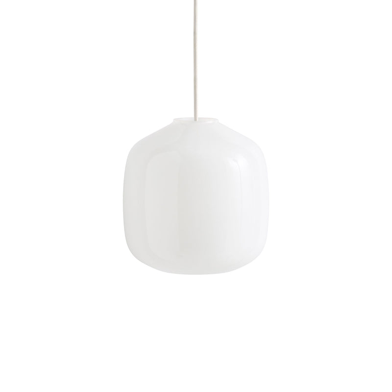 HAY - Buoy Glass Pendelleuchte | Ø 20 cm / clay white