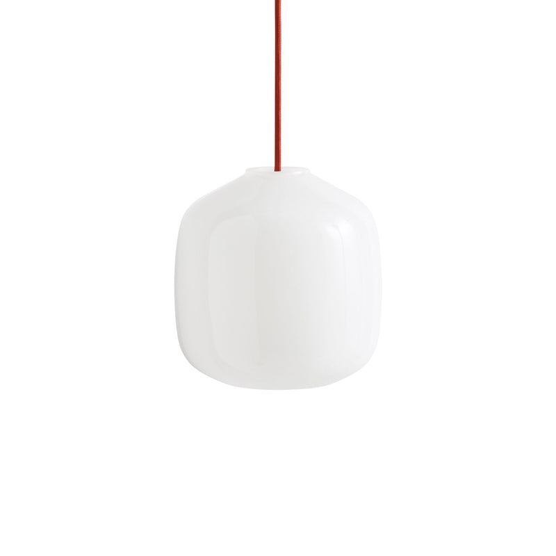 HAY - Buoy Glass Pendelleuchte | Ø 20 cm / rusty red