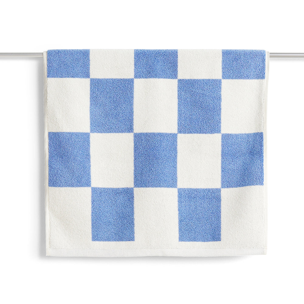 HAY - Check Badematte | sky blue