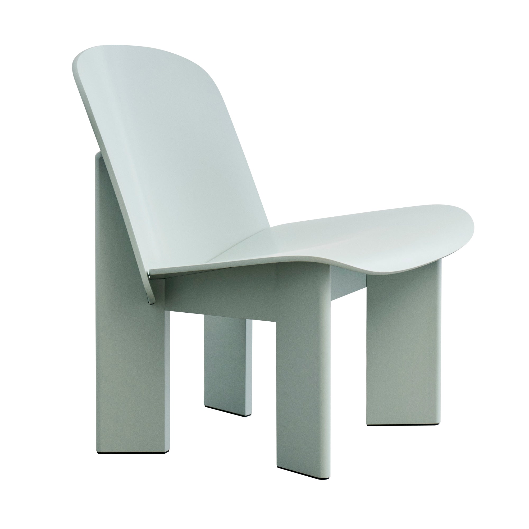 HAY - Chisel Lounge Chair | ohne / eucalyptus