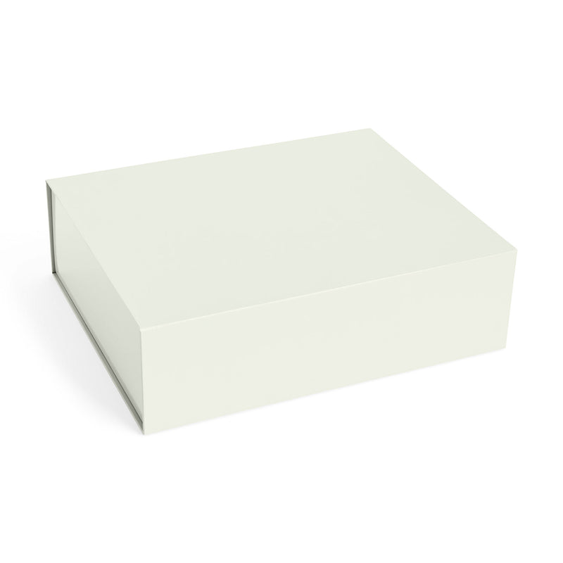 HAY - Colour Aufbewahrungsbox magnetisch | L / chalk white