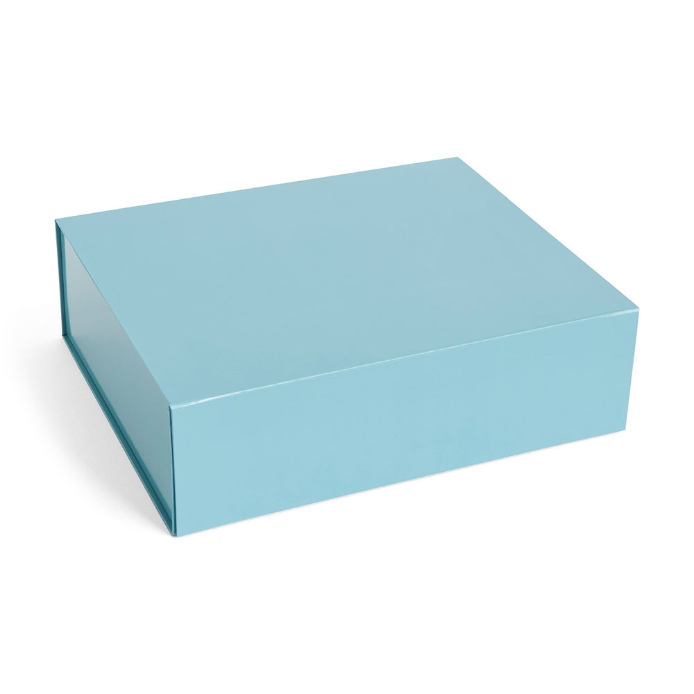HAY - Colour Aufbewahrungsbox magnetisch | L / ocean blue