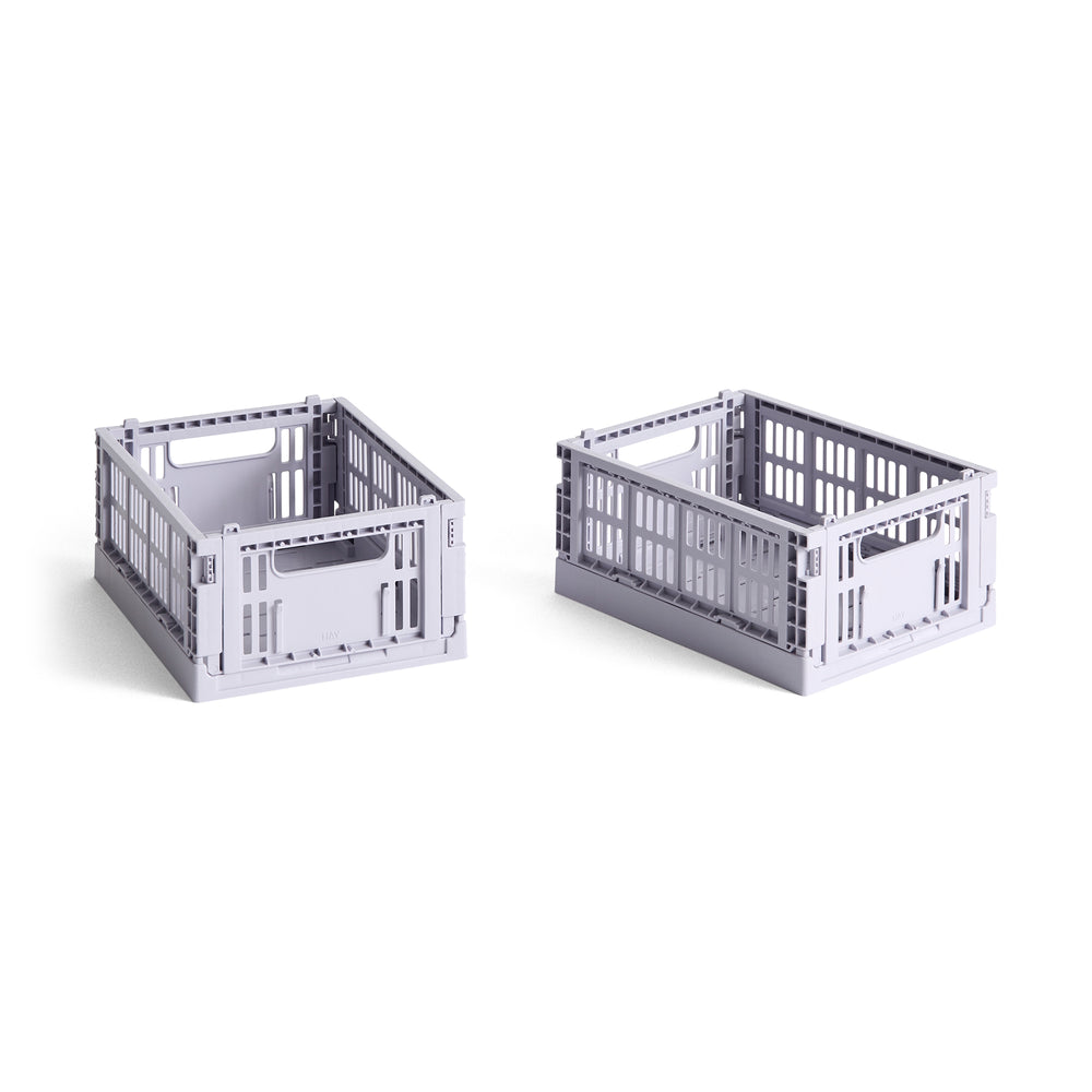 HAY - Colour Crate Korb Mini recycled | lavender