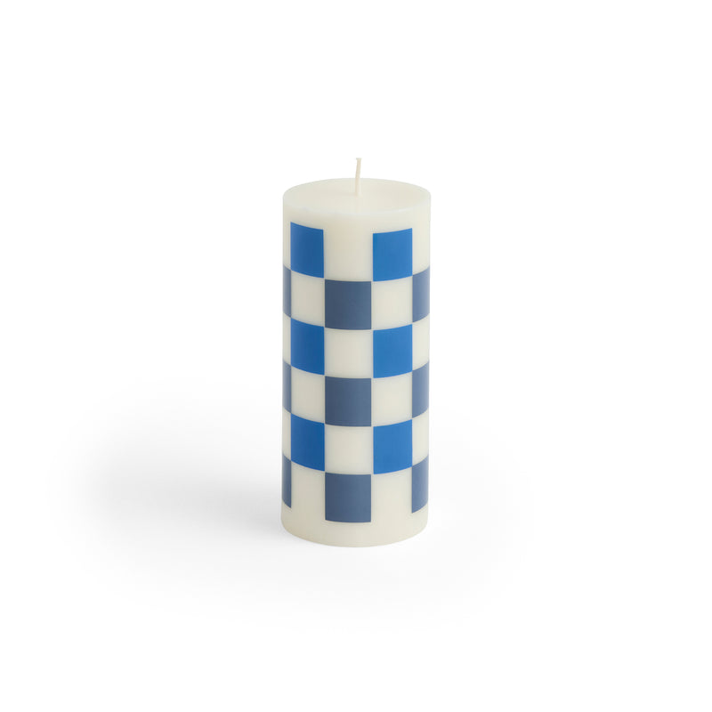 HAY - Column Kerze | S / off-white/blues