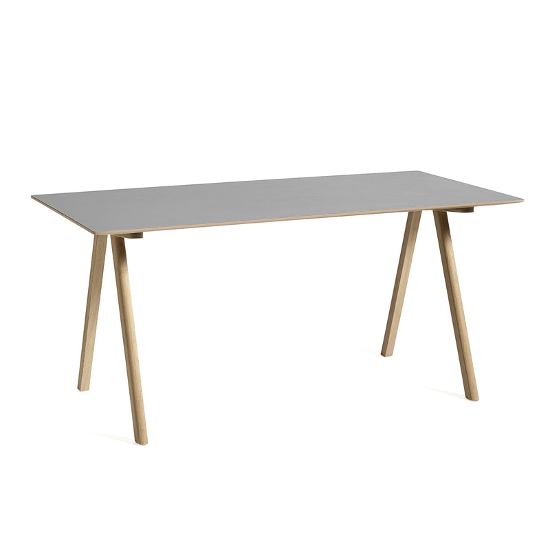 HAY - Copenhague CPH10 Tisch | grau / Eiche lackiert