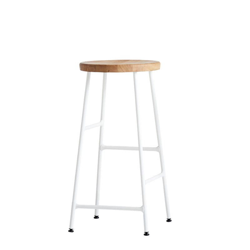HAY - Cornet Barhocker | H 65 cm / Eiche geölt / cremeweiß