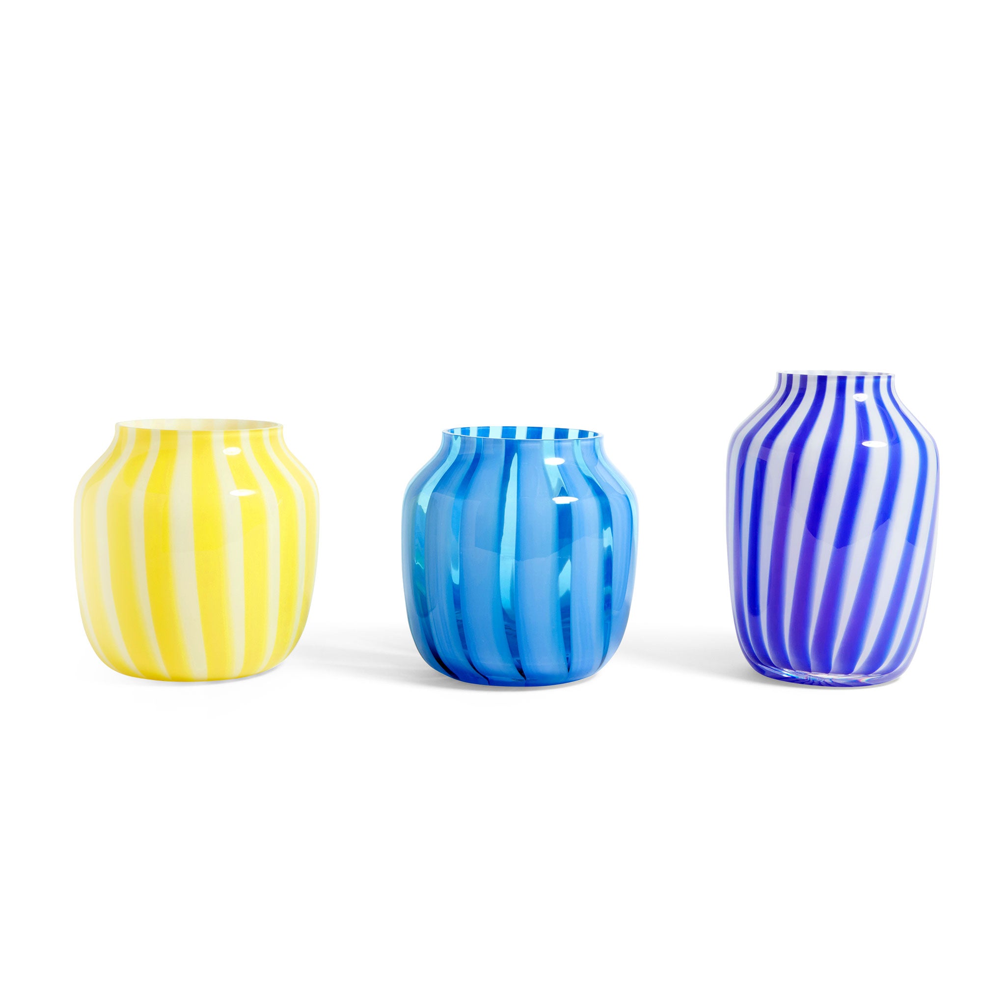 HAY - Juice Vase | 22 x H 22 cm / wide yellow