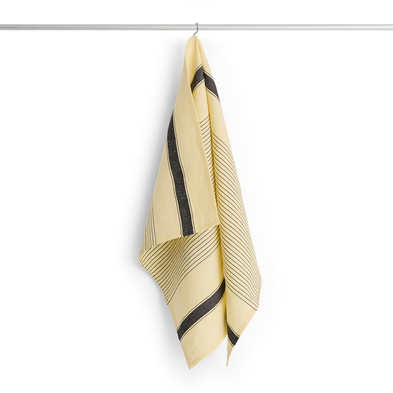 HAY - Linear Geschirrtuch | soft yellow