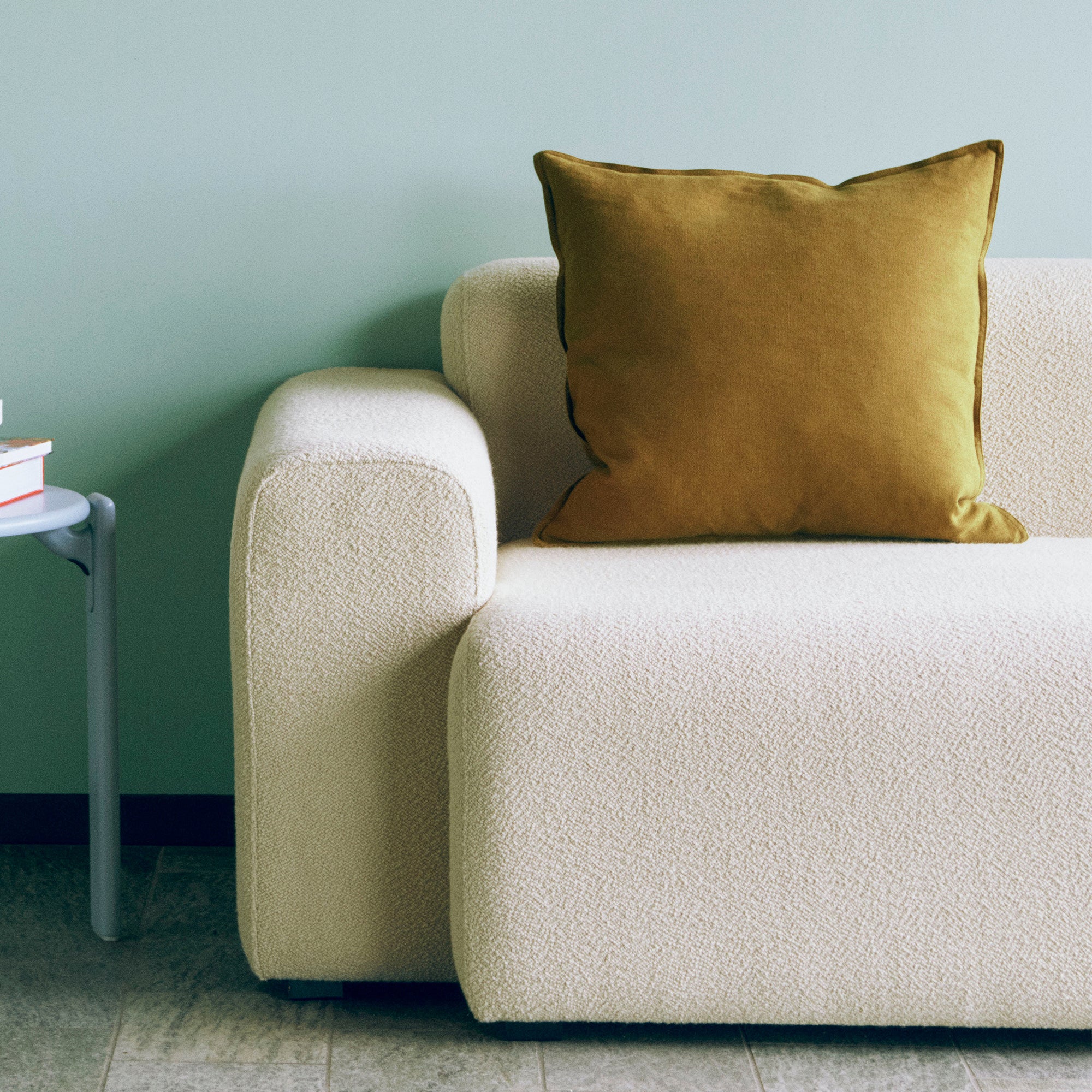 HAY - Linen Kissen | 50 x 50 cm / olive