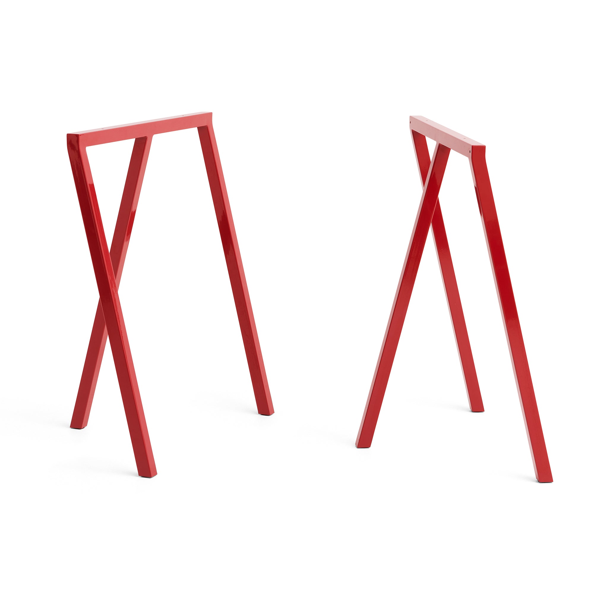 HAY - Loop Stand Frame Tischböcke | H 72 cm / maroon