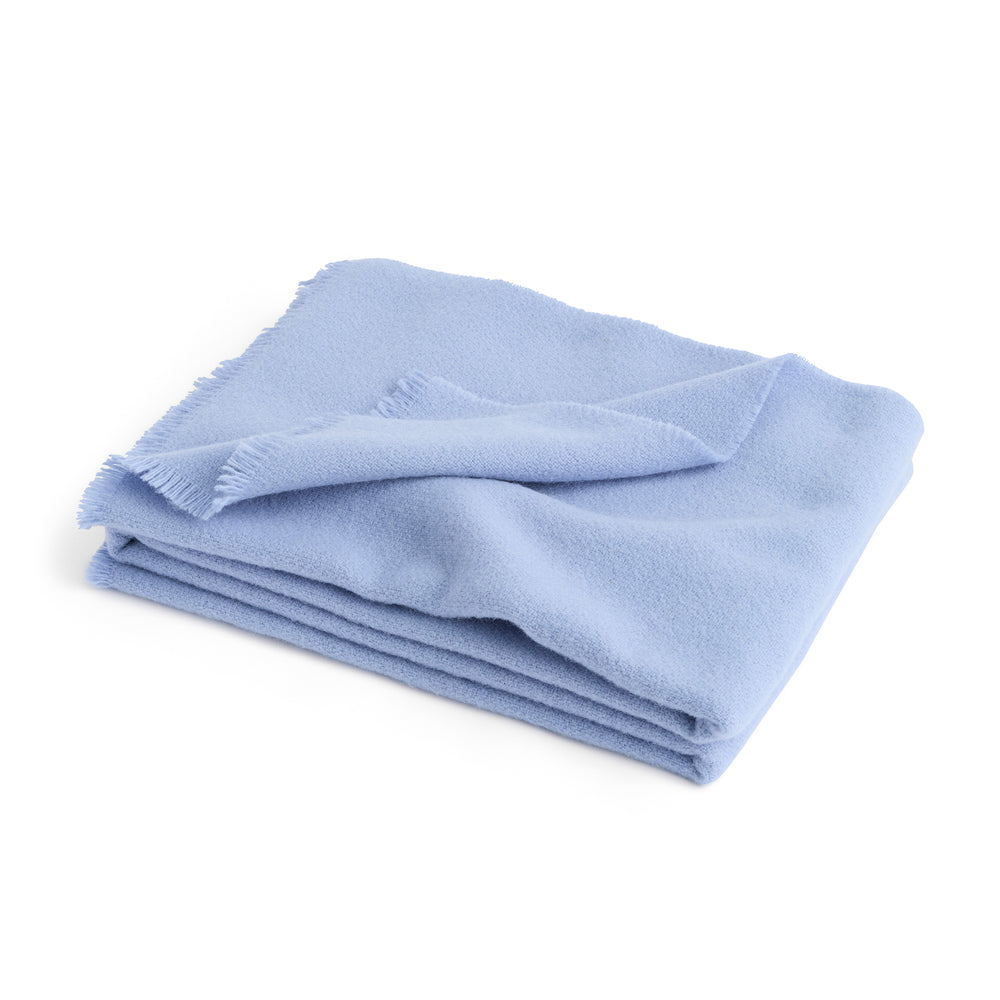 HAY - Mono Wolldecke | light blue