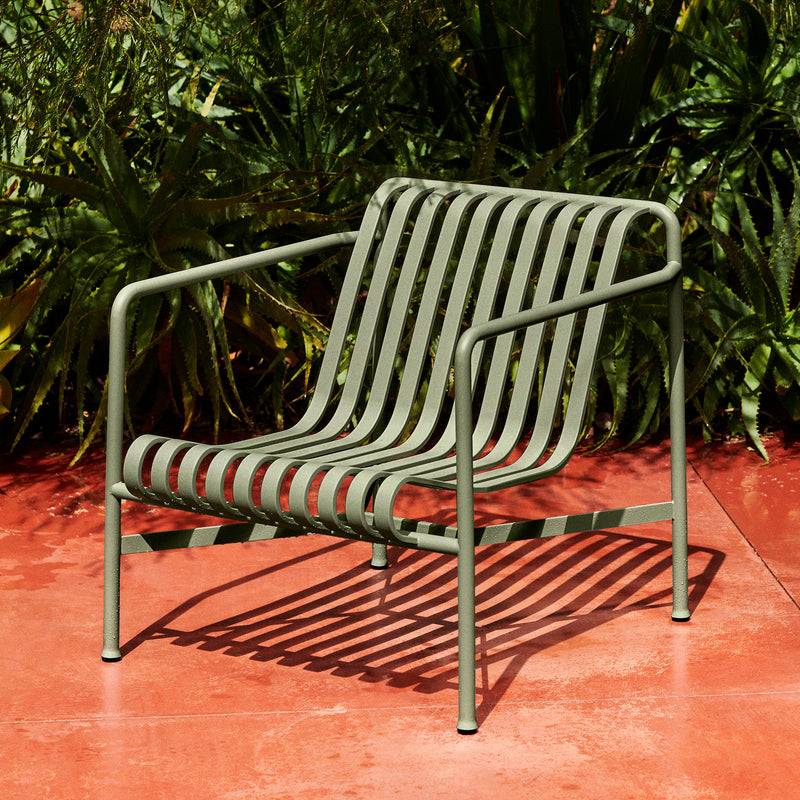 HAY - Palissade Lounge Chair Low | olive