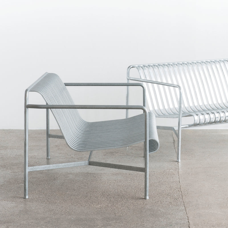 HAY - Palissade Lounge Chair Low + Ottoman