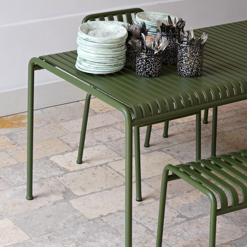 HAY - Palissade Tisch 170 x 90 cm + 4x Chair