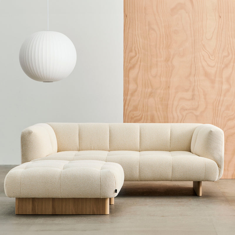 HAY - Quilton Lift Sofa | Steelcut Quartet (644), Vidar 542