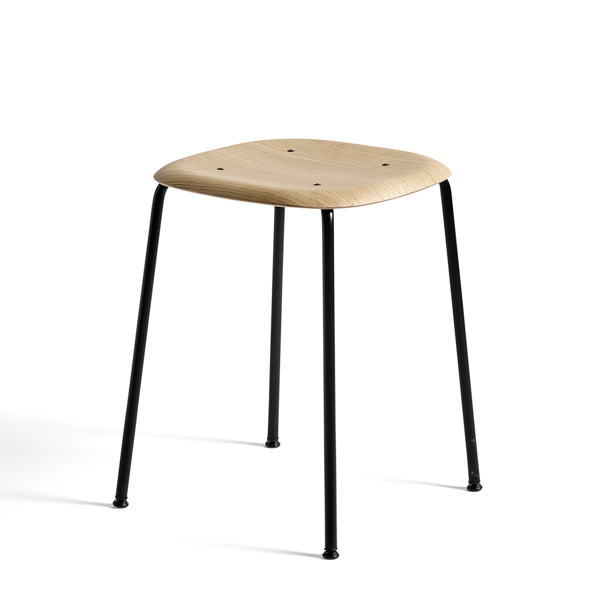 HAY - Soft Edge 70 Hocker | schwarz