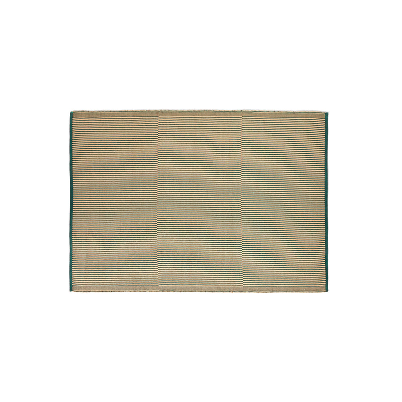 HAY - Tapis Teppich | 140 x 200 cm / black&green
