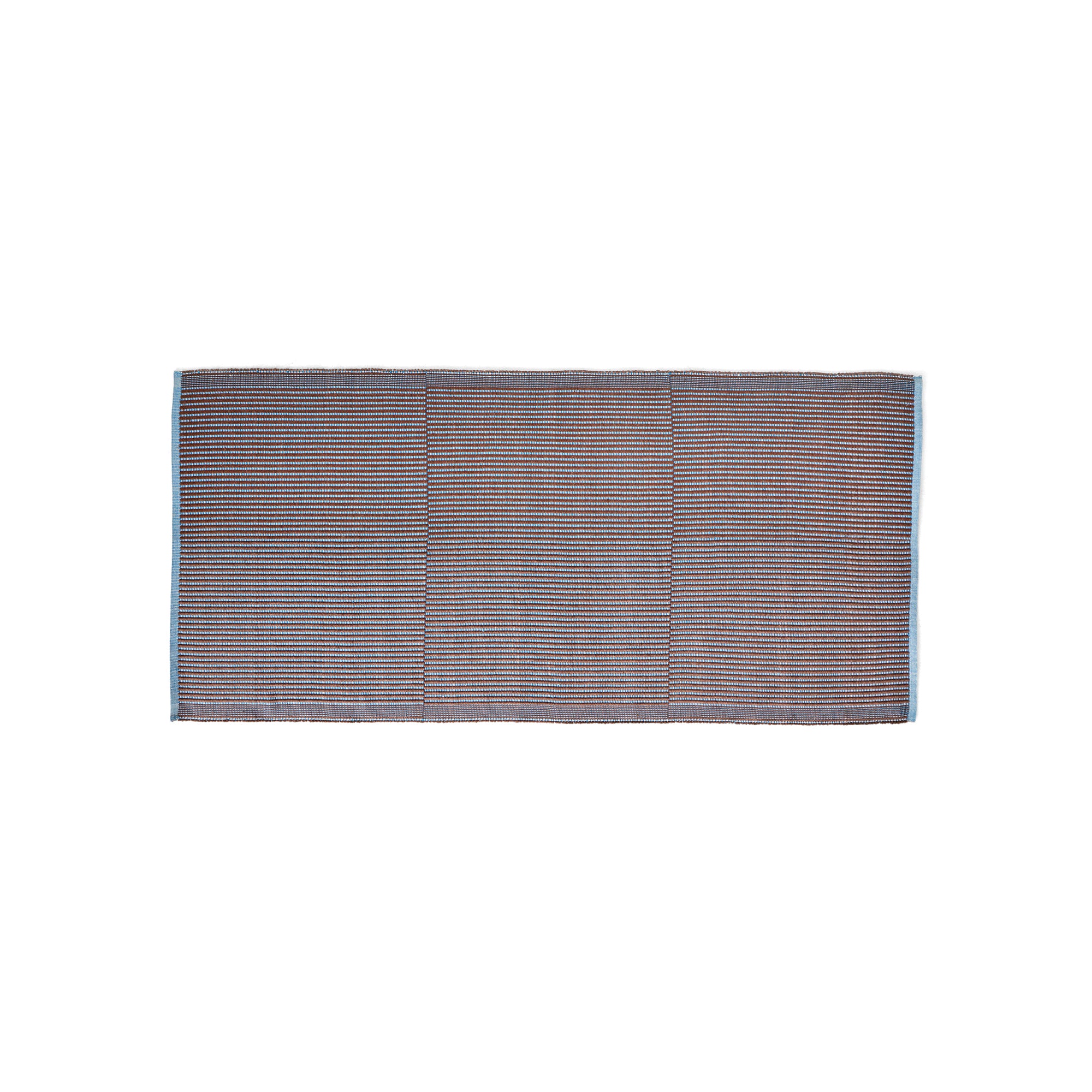 HAY - Tapis Teppich | 80 x 200 cm / chestnut&blue