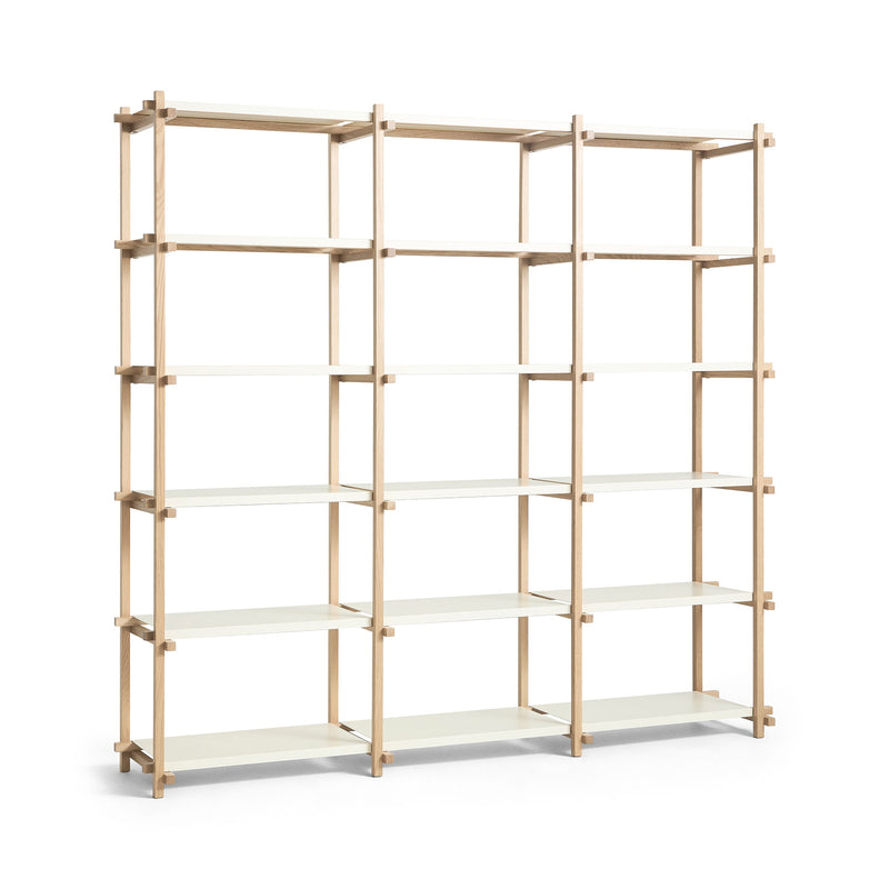 HAY - Woody Regal | high / almond white / Eiche geseift