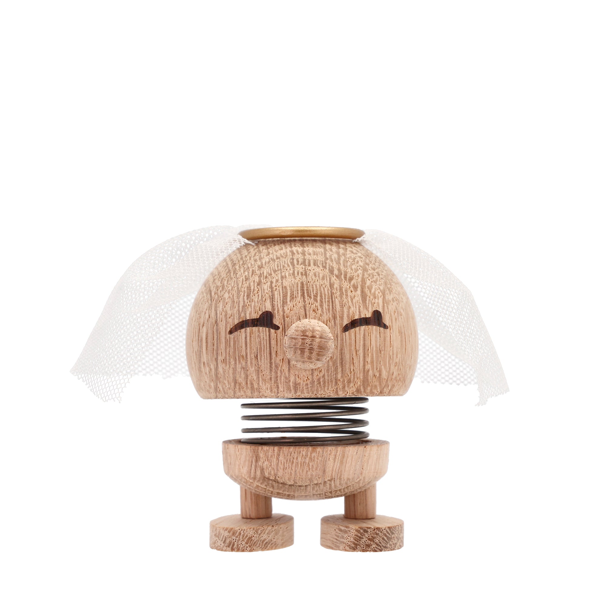Hoptimist - Wood Bride &amp; Groom Deko-Figur | Bride