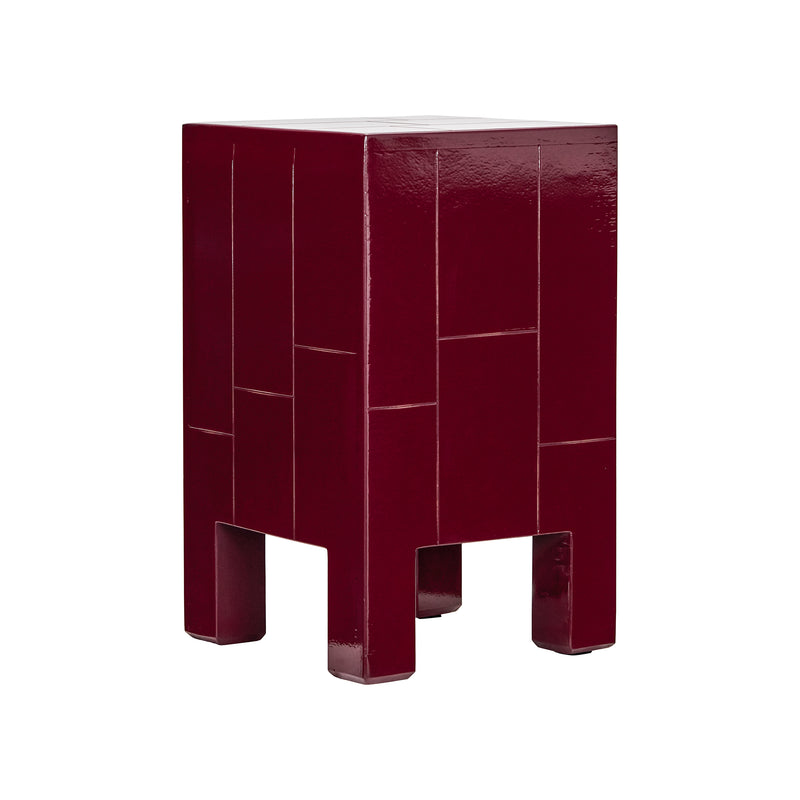 House Doctor - Brick Beistelltisch | rot