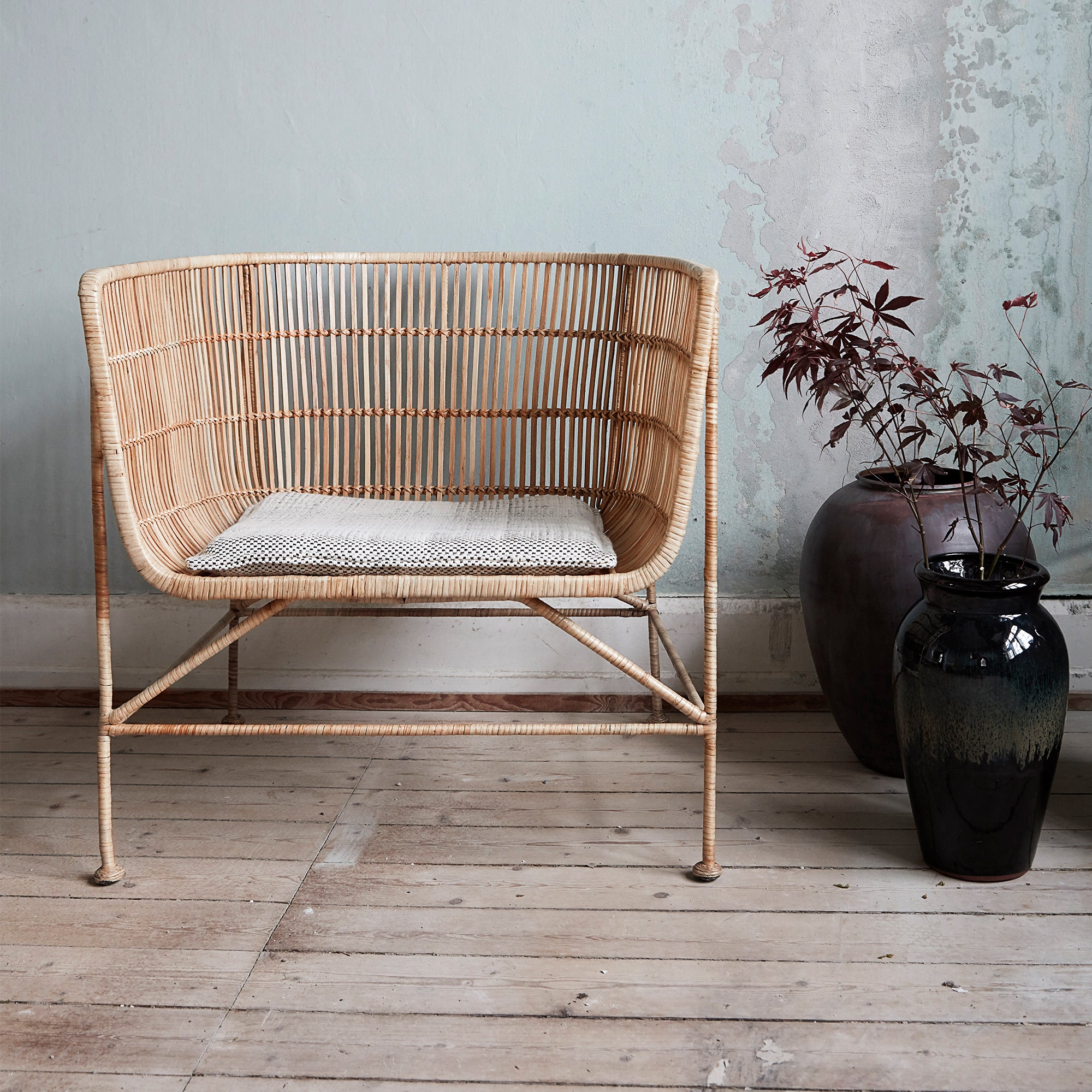 House Doctor - Cuun Rattan Lounge Chair | 