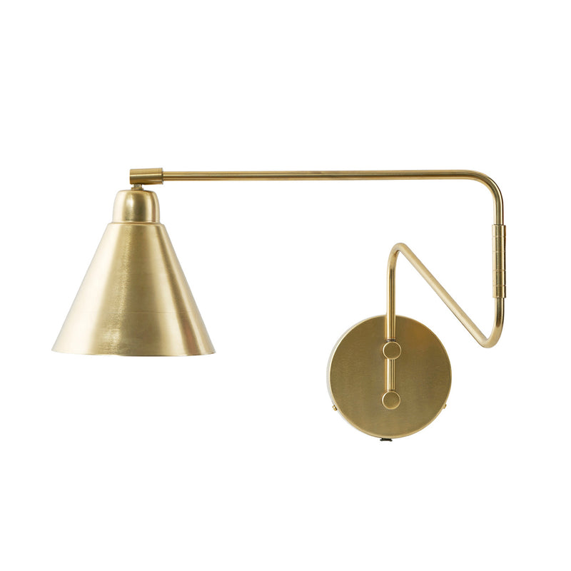 House Doctor - Game Wandleuchte | L 70 cm / Messing