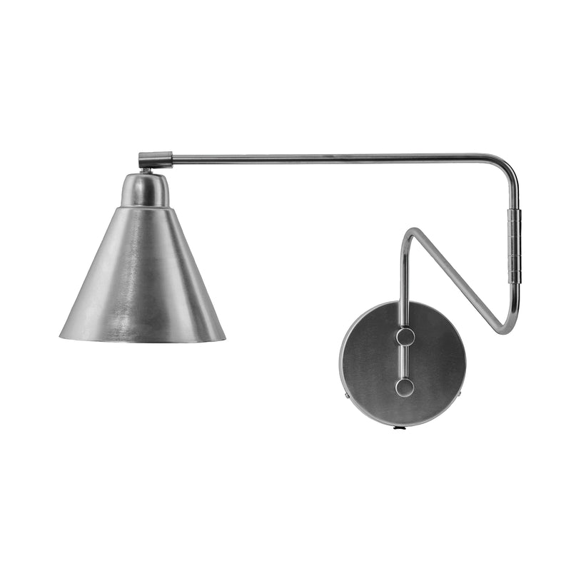 House Doctor - Game Wandleuchte | L 76 cm / silber-finish gebürstet