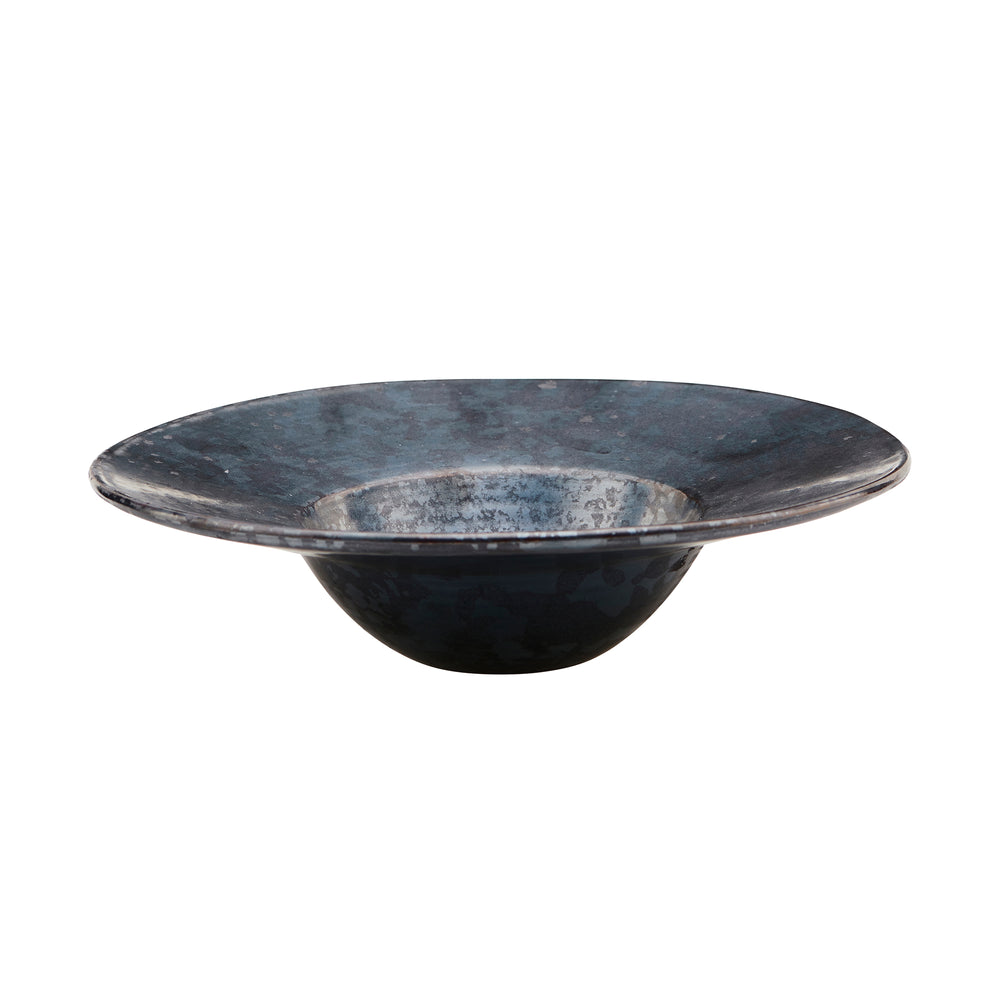 House Doctor - Pion Teller | Ø 25 cm / schwarz/braun