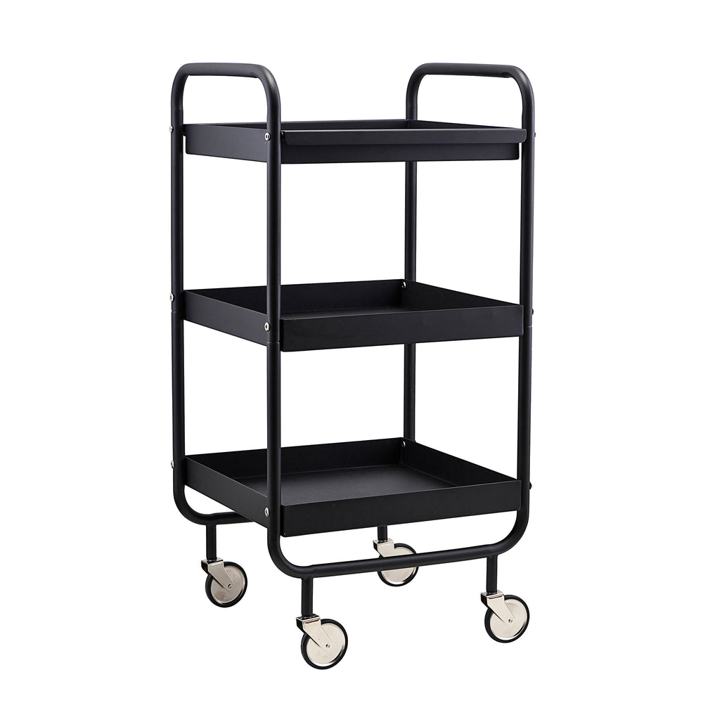 House Doctor - Servierwagen Roll | B 42 cm / schwarz