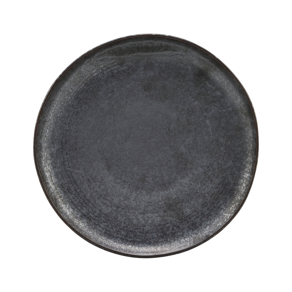 House Doctor - Pion Teller | Ø 21,5 cm / schwarz/braun