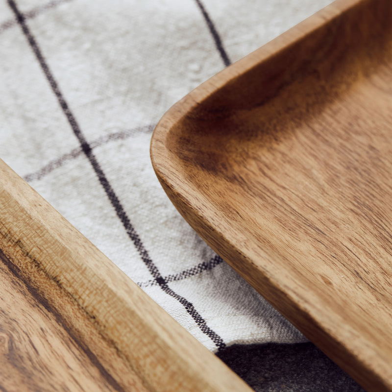 House Doctor - Wood Tablett