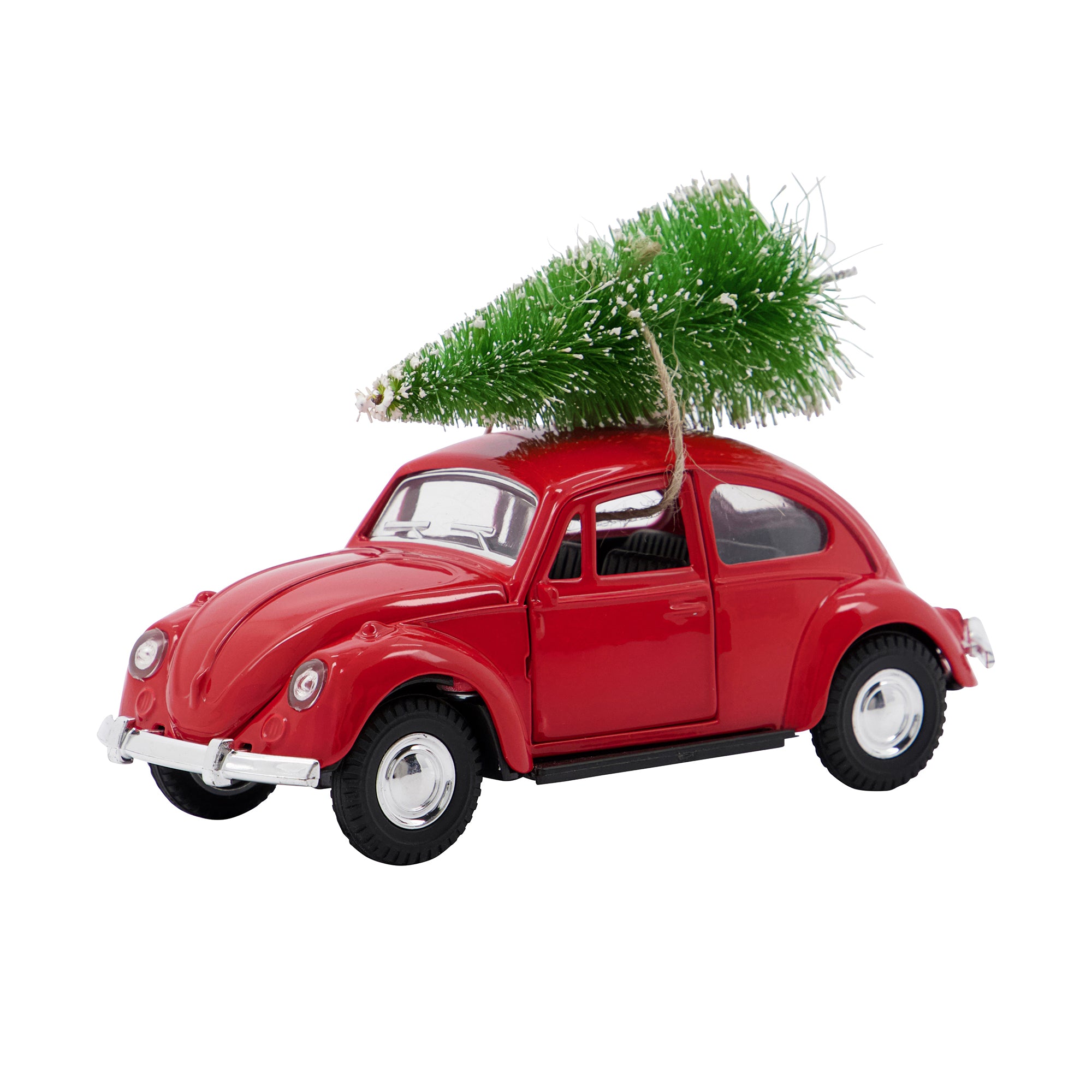 House Doctor - Xmas Cars Deko-Autos | 12,5 cm / Rot