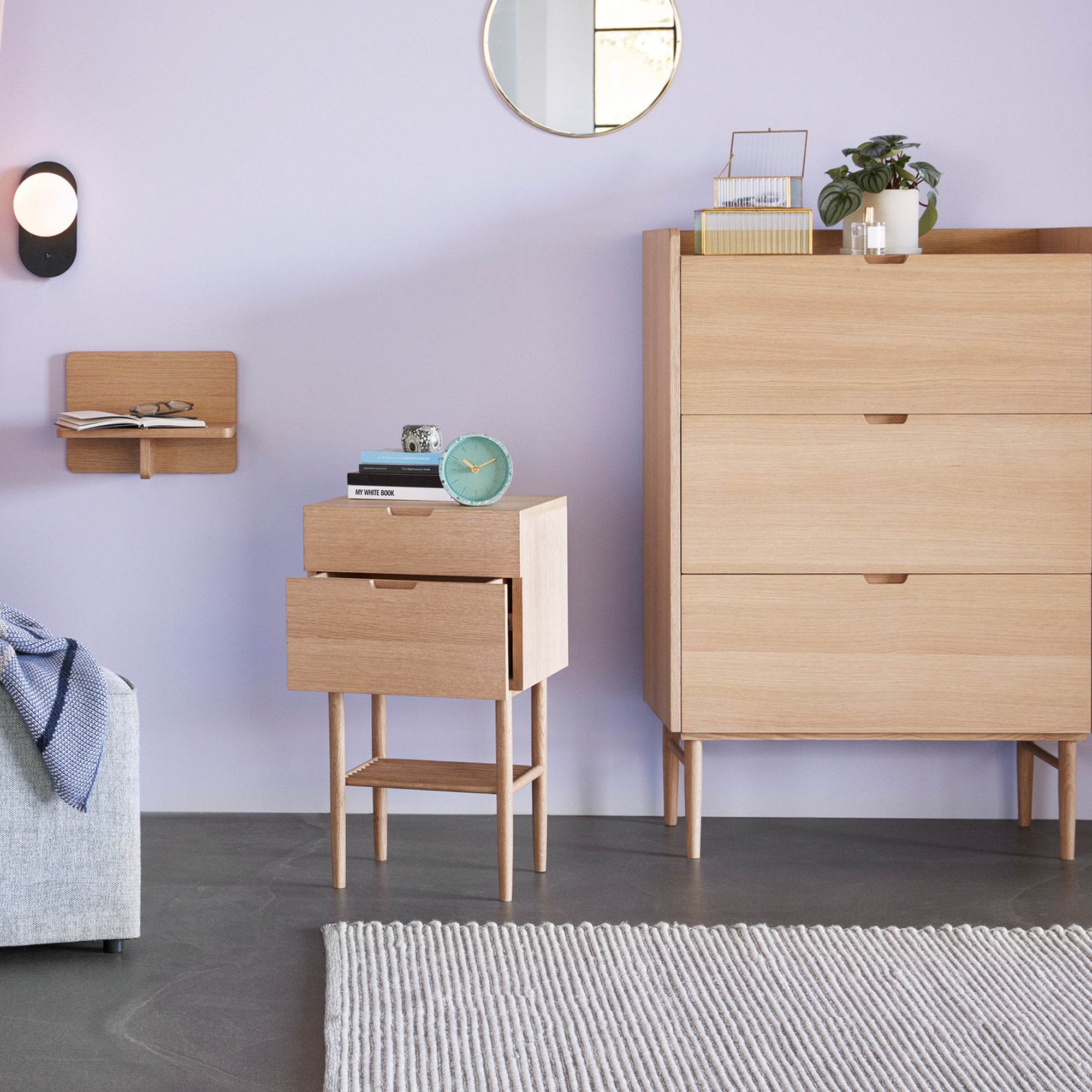 Hübsch Interior - Kommode mit 3 Schubladen | 