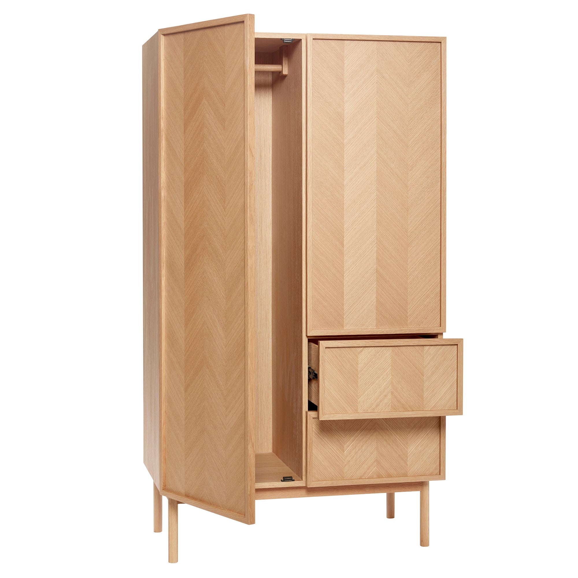 Hübsch Interior - Herringbone Kleiderschrank