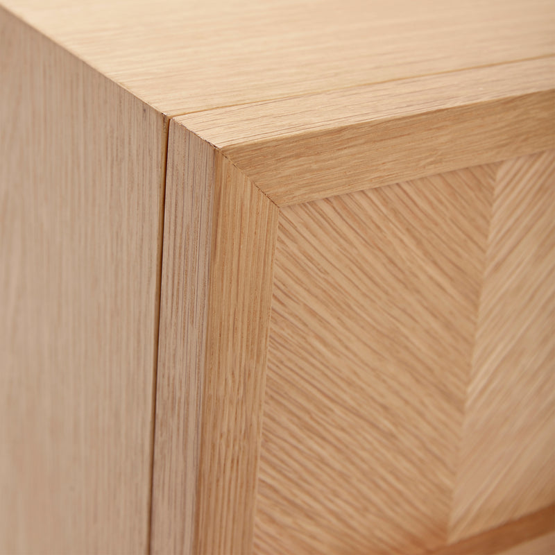 Hübsch Interior - Herringbone Nachttisch