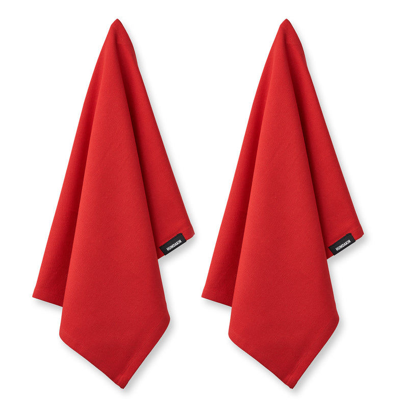 Humdakin - Geschirrtuch Organic Cotton | rushing red