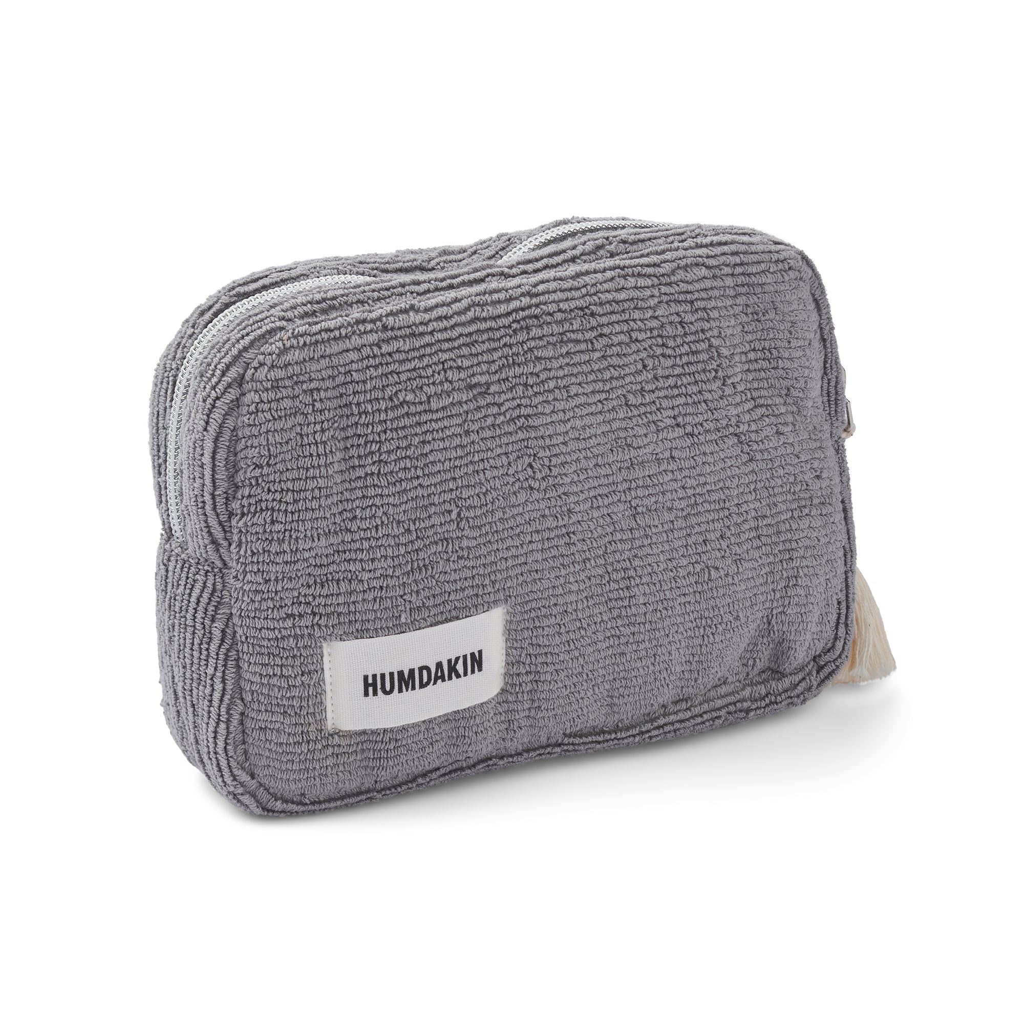 Humdakin - Kosmetiktasche aus Frottee | stone