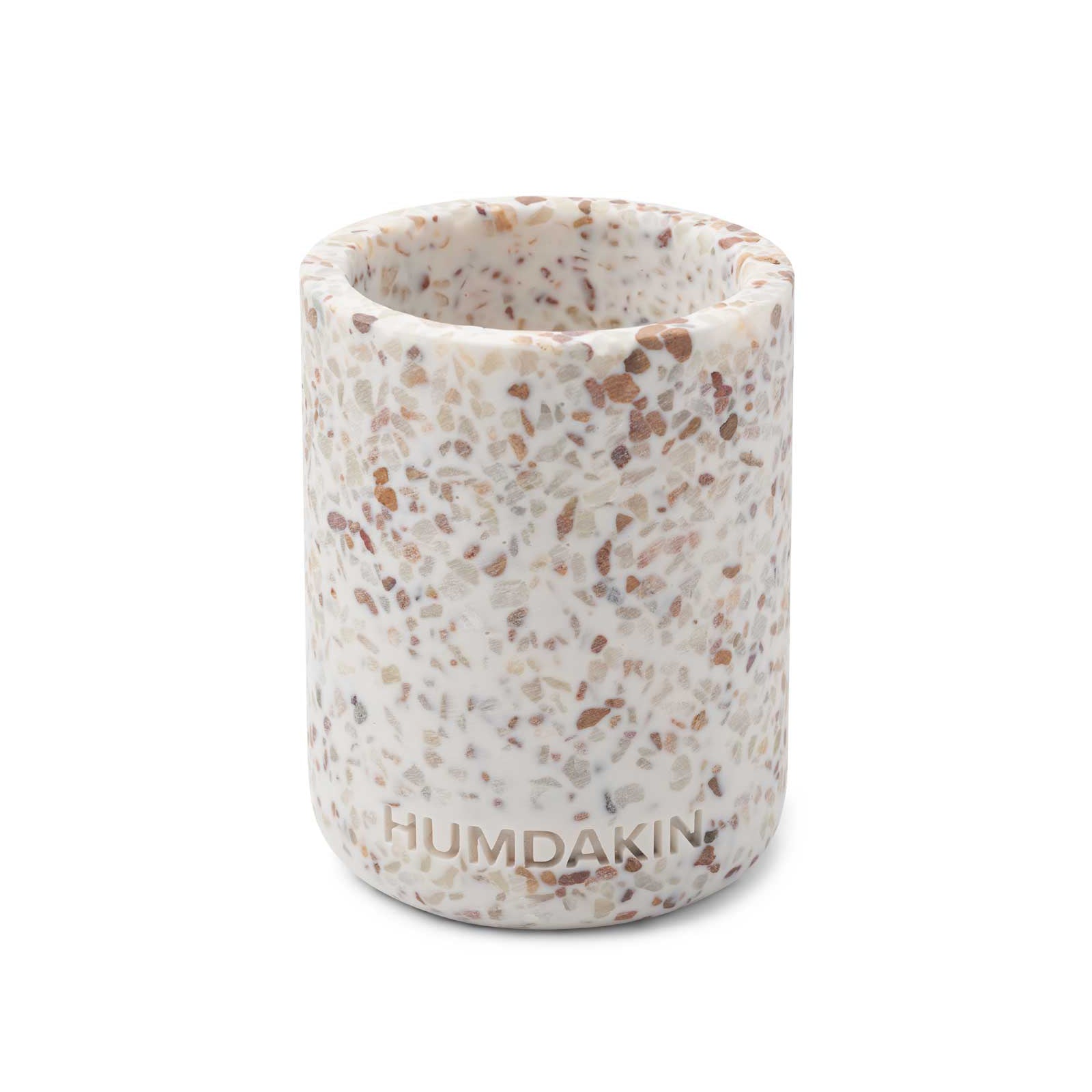 Humdakin - Terrazzo Zahnbürstenhalter | natur
