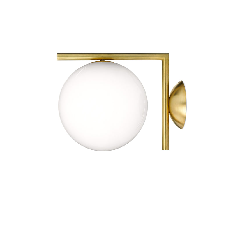 Flos - IC Wand- und Deckenleuchte | S / messing