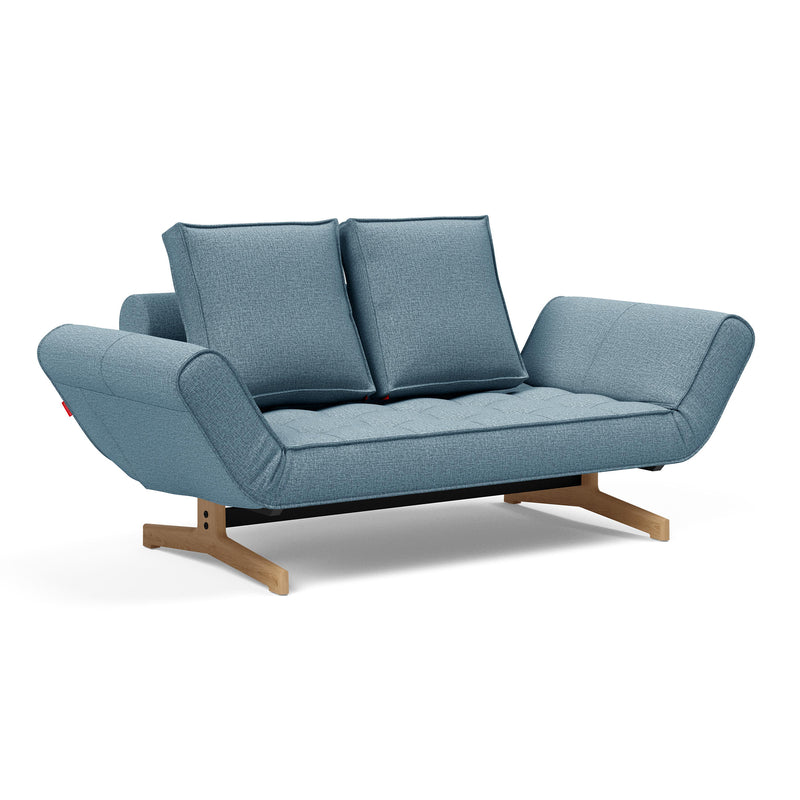 Innovation Living - Ghia Laser Tagesbett | Innovation Living Mixed Dance light blue (525) / Eiche