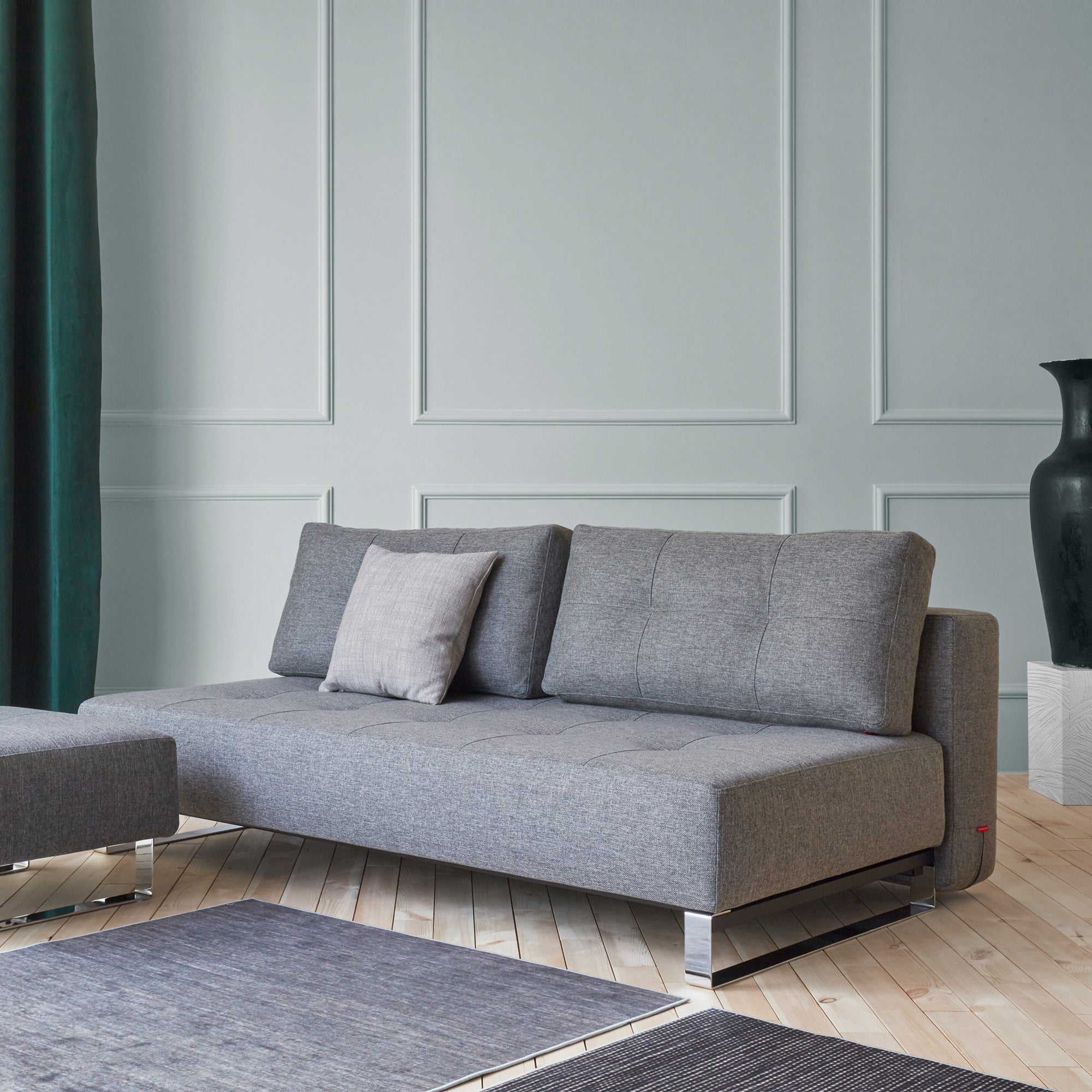 Innovation Living - Supremax D.E.L. Schlafsofa | Innovation Living Twist charcoal (563)