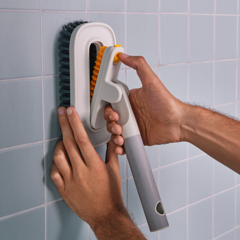 Joseph Joseph - CleanTech Bürstenset mit Scheuerbürste und Fliesenbürste