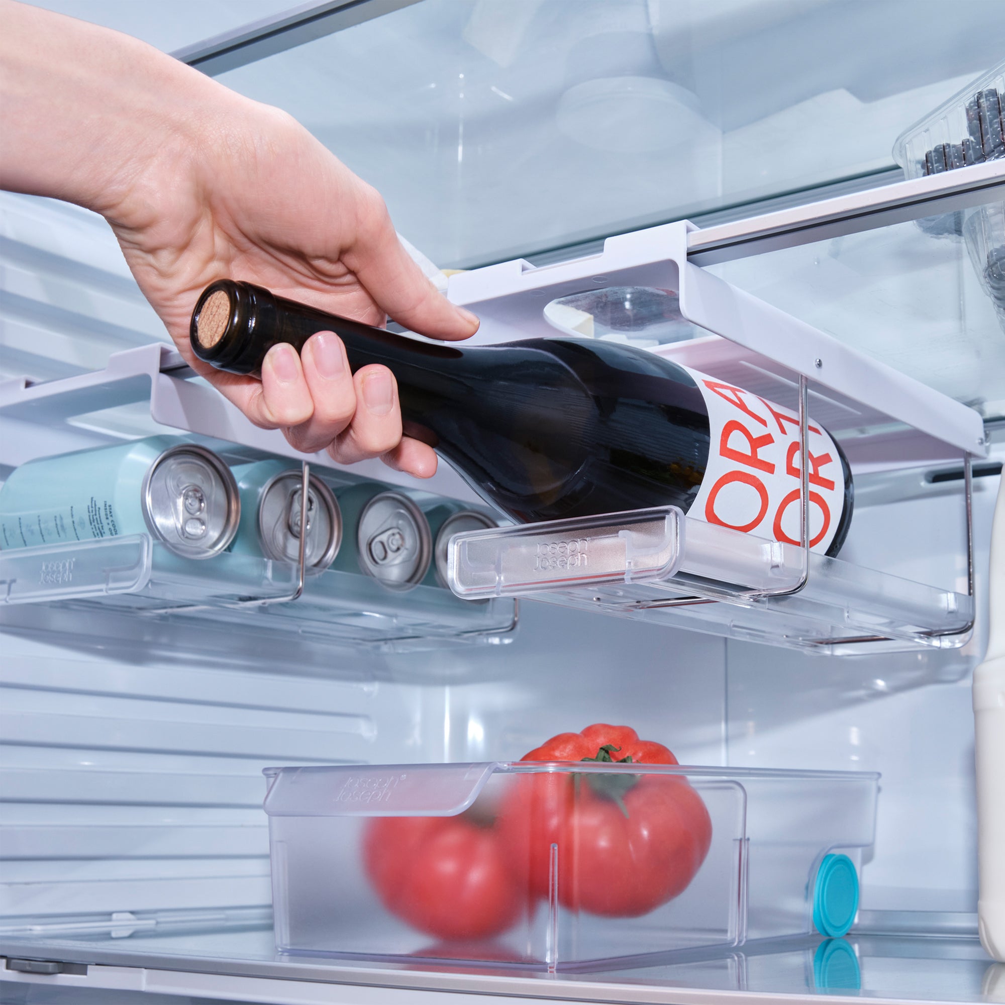 Joseph Joseph - FridgeStore Kühlschrank-Unterregalhalter | für Flaschen