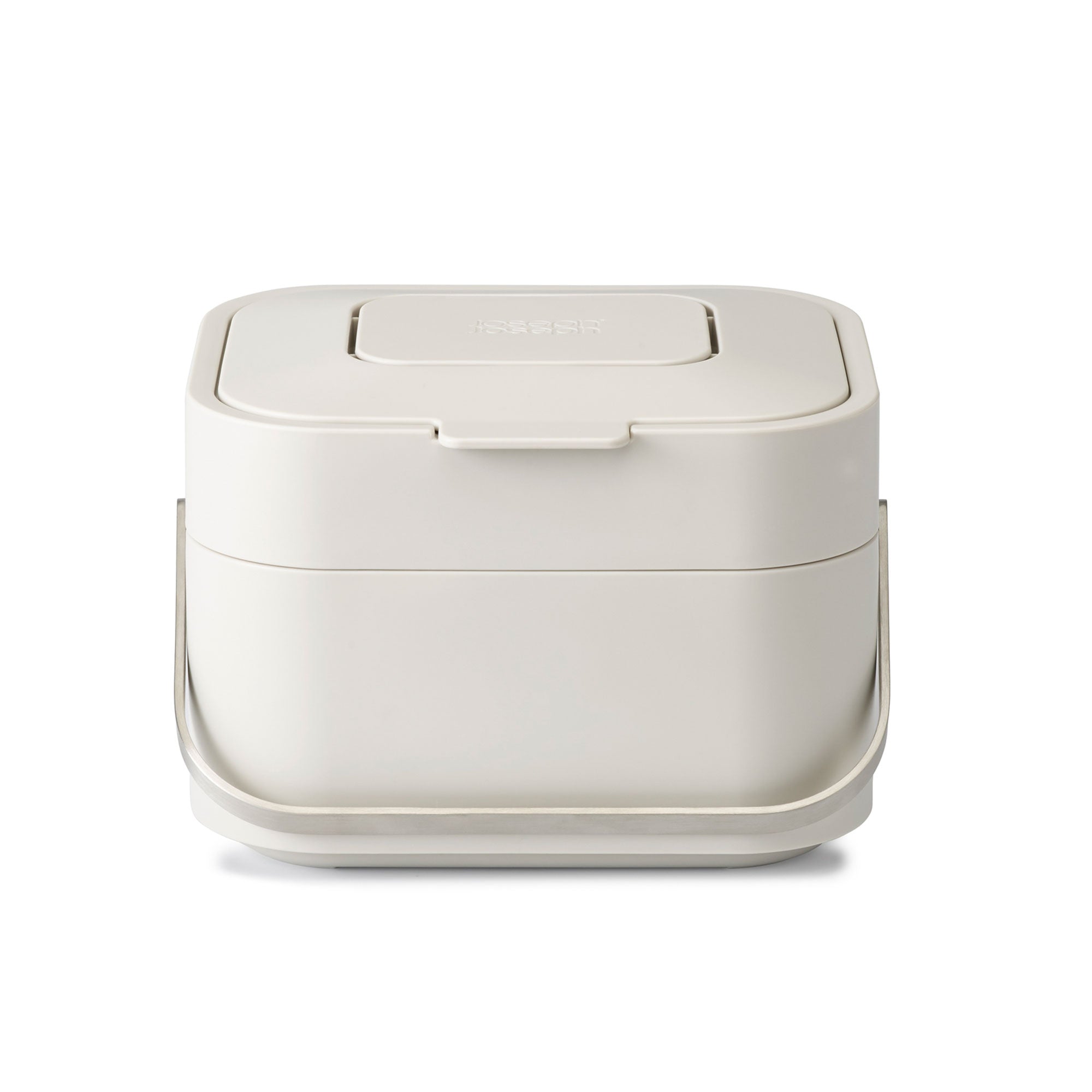 Joseph Joseph - Stack 4 Bio-Mülleimer mit Geruchsfilter | stein