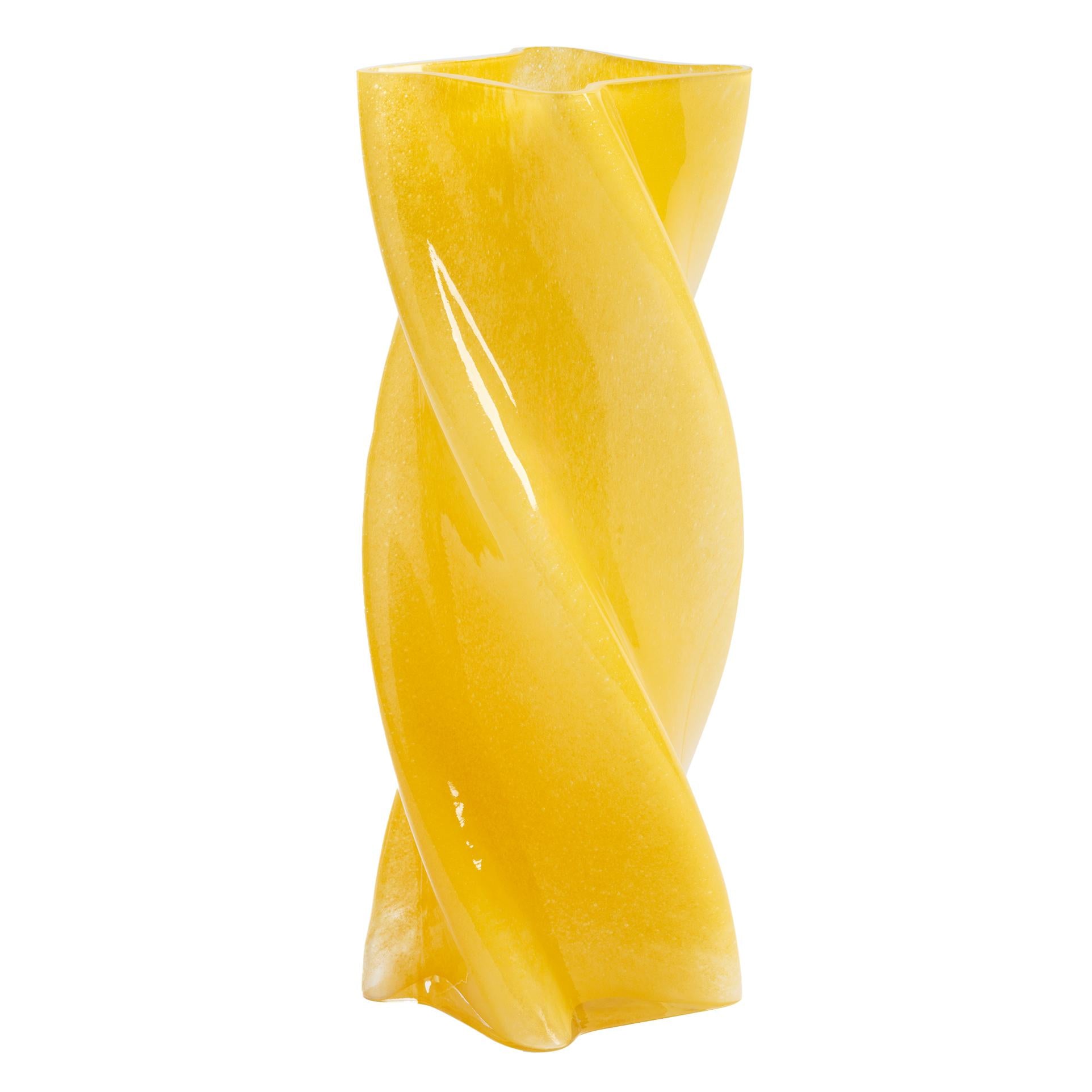 &amp;klevering - Marshmallow Opaque Vase | gelb