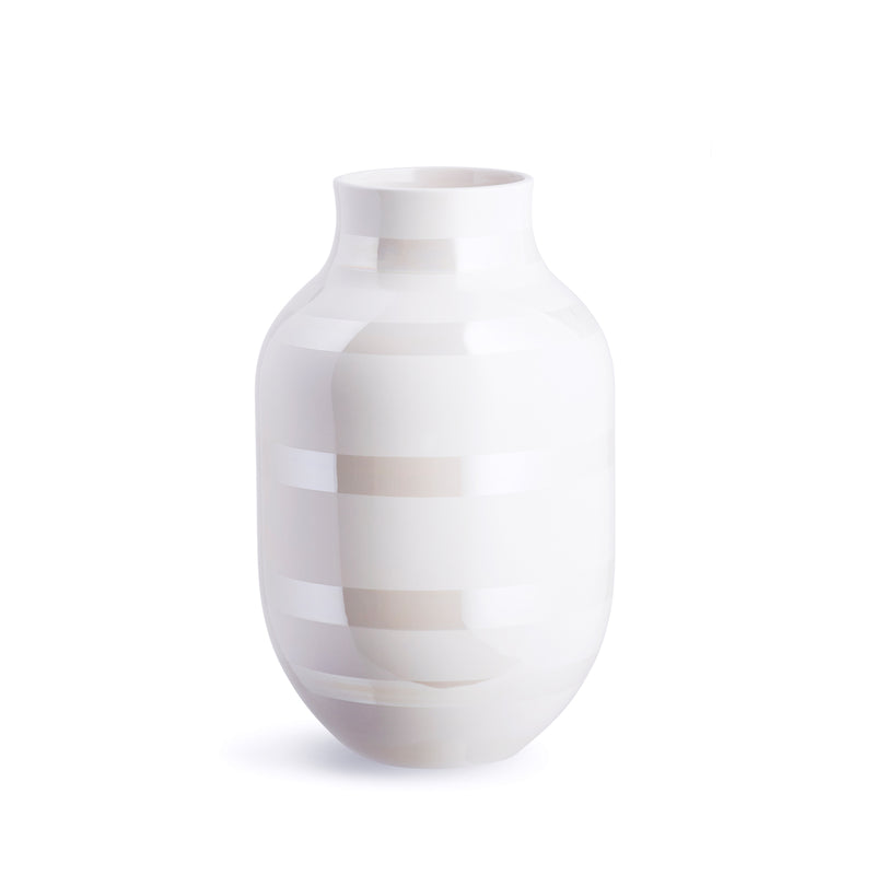 Kähler Design - Omaggio Vase | H 31 cm / perlmutt