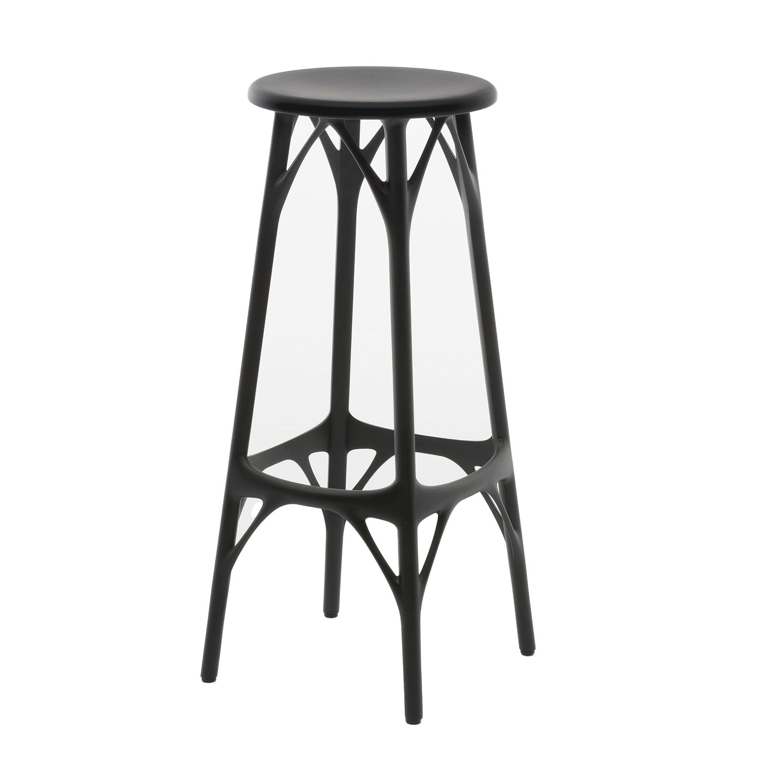 Kartell - A.I. Barhocker | schwarz